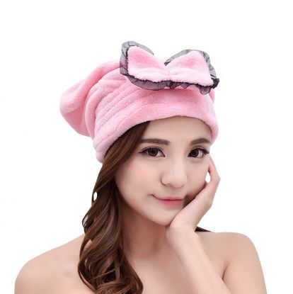 Picture of Microfiber Shower Cap Pink